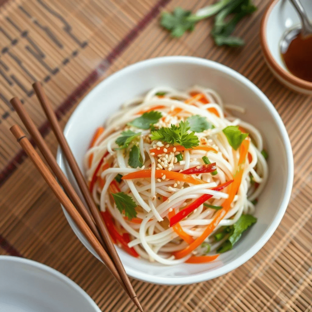 Ensalada de Brotes de Soja China Nutritiva - Receta Tradicional Ligera y Saludable 1