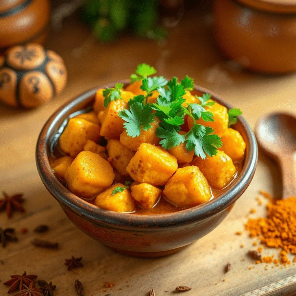 Aloo Gobi Económico - Receta Tradicional India en 25 Minutos