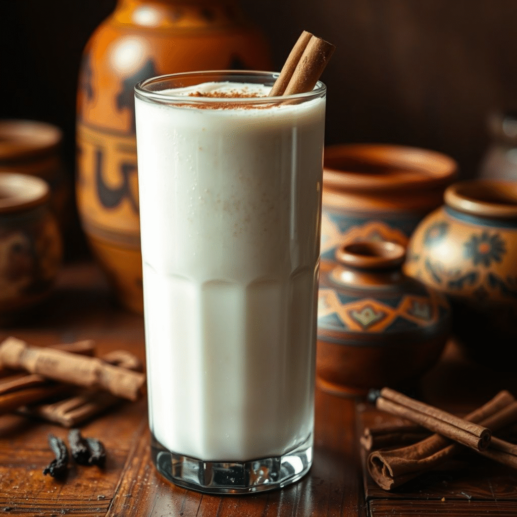 Auténtica horchata mexicana tradicional con canela y vainilla - receta casera