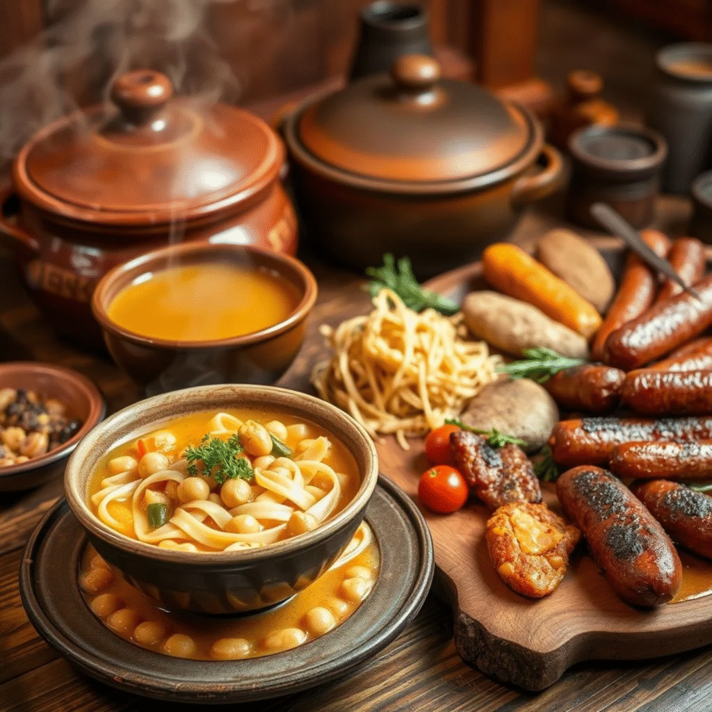 Cocido Madrileño de Tres Vuelcos - Receta Tradicional Completa