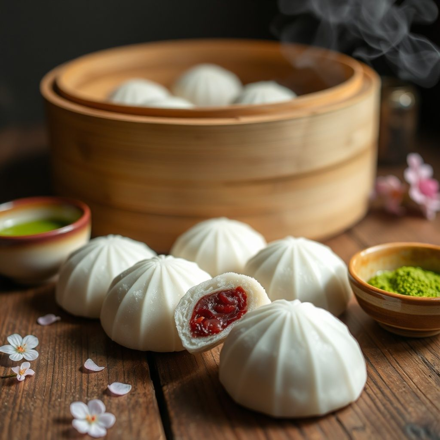 Mochi japonés casero receta fácil pasteles arroz glutinoso relleno anko paso a paso