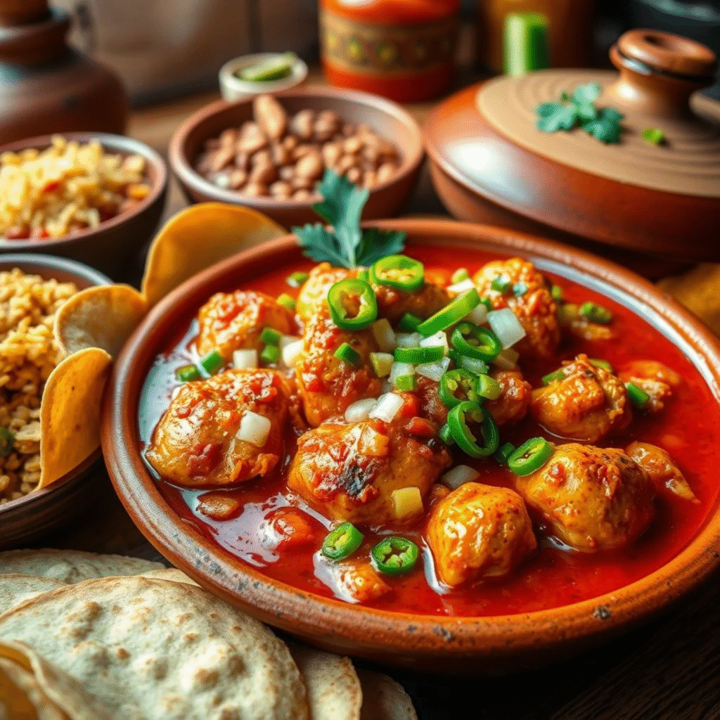 Receta Auténtica de Pollo a la Mexicana - Platillo Tradicional Casero 1