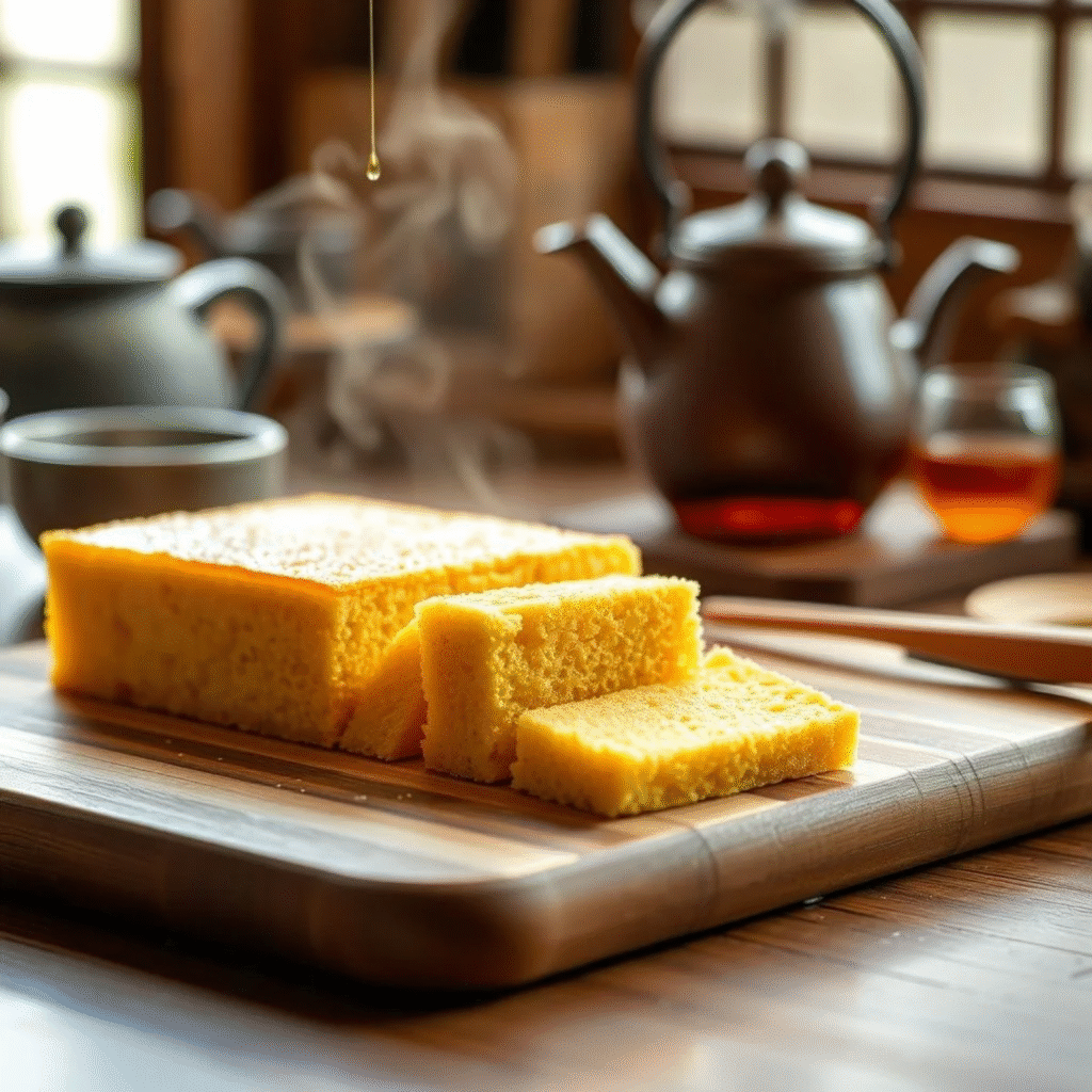 Receta Fácil Castella Japonés - Bizcocho Esponjoso Tradicional de Nagasaki (2)