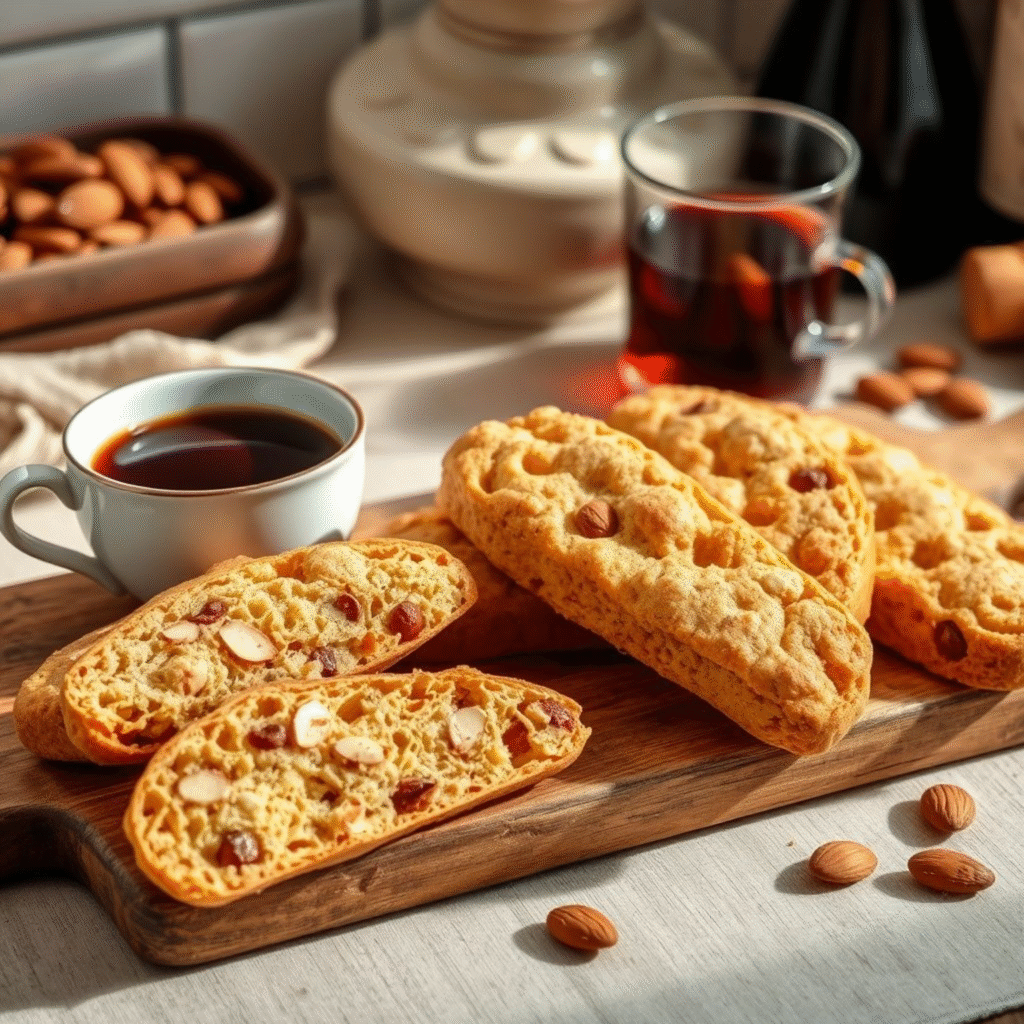 Receta Fácil de Biscotti di Prato - Auténticas Galletas Italianas con Almendras 1