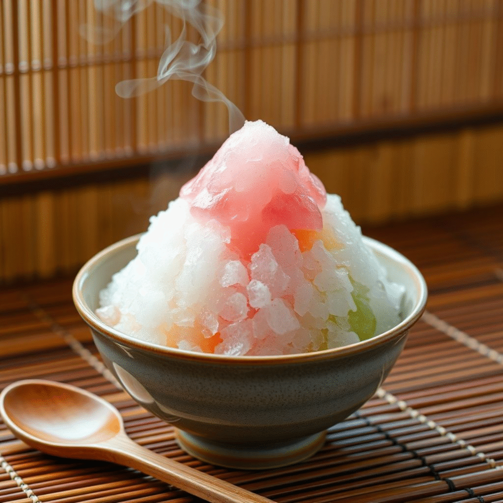 Receta Fácil de Kakigori Japonés: Hielo Raspado Tradicional con Jarabes Caseros