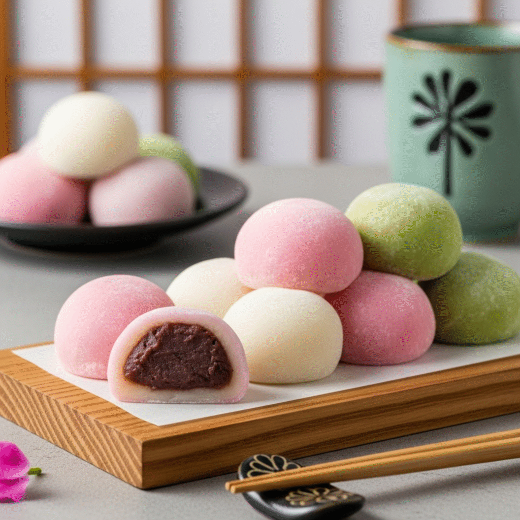 Mochi Ice Cream Receta Fácil Japonesa - Resultado Final Casero